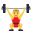 Man Lifting Weights