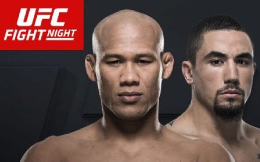 Видео боя Роналдо Соуза - Роберт Уиттакер UFC on Fox 24