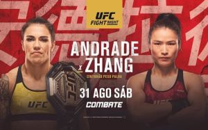 UFC Fight Night 157 Джессика Андраде - Вейли Жанг, Хадис Ибрагимов - Да Юн Чжун. Смотреть онлайн прямой эфир