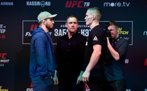 Видео боя Рустам Хабилов - Сергей Хандожко UFC Fight Night 163