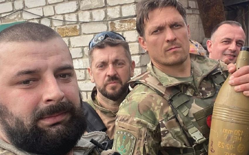 Артем Федецкий рассказал, как Усик стрелял по оккупантам из танка: "Из Нью-Йорка пи***нул по оркам"