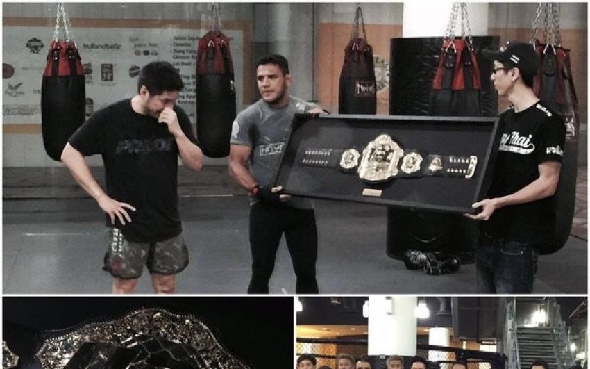 Рафаэль дос Аньос сделал подарок владельцу ONE Championship