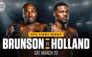 Где смотреть UFC on ESPN 21: Дерек Брансон – Кевин Холланд