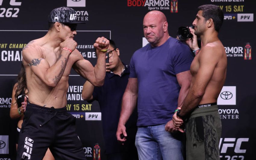 Видео боя Тони Фергюсон - Бенеил Дариуш UFC 262