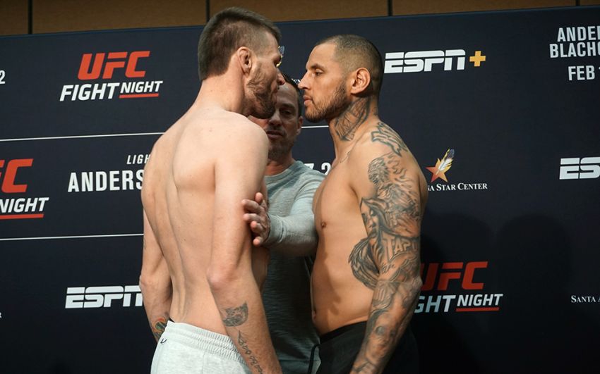 Видео боя Тим Минс - Даниэль Родригес UFC Fight Night 167