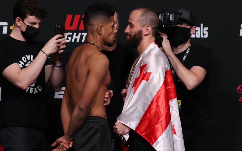 Видео боя Джонатан Мартинес - Звиад Лазишвили UFC Fight Night 196