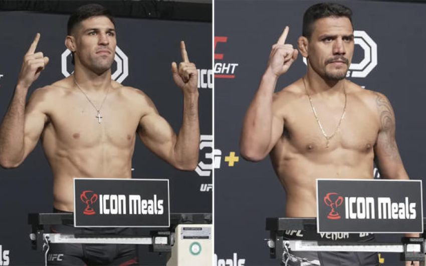 Результаты взвешивания UFC on ESPN 51