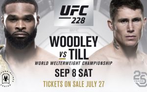 Прямая трансляция UFC 228: Тайрон Вудли — Даррен Тилл