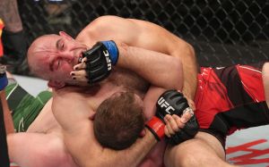 Видео боя Алексей Олейник – Джаред Вандераа UFC 273