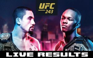 Результаты турнира UFC 243: Роберт Уиттакер - Исраэль Адесанья