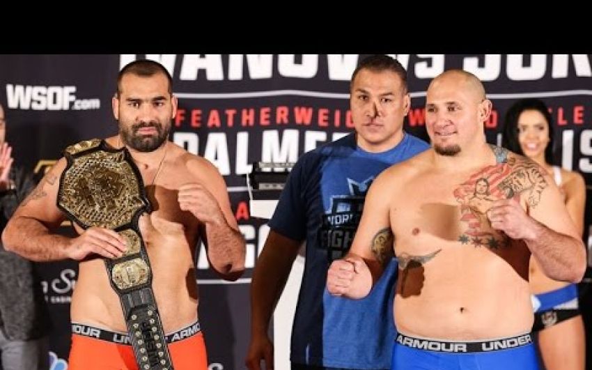 Взвешивание перед турниром WSOF 35