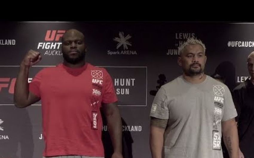 Битва взглядов участников шоу UFC Fight Night: Льюис против Ханта