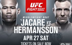 Файткард турнира UFC Fight Night 150: Роналдо Соуза - Джек Херманссон, Андрей Орловский - Аугусто Сакаи