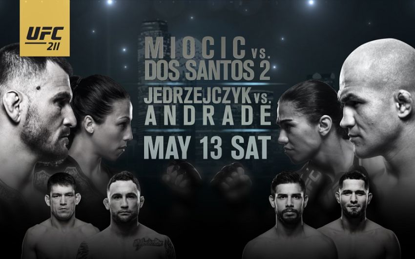 Видео боев турнира UFC 211