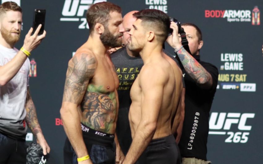 Видео боя Майкл Кьеса - Висенте Люке UFC 265