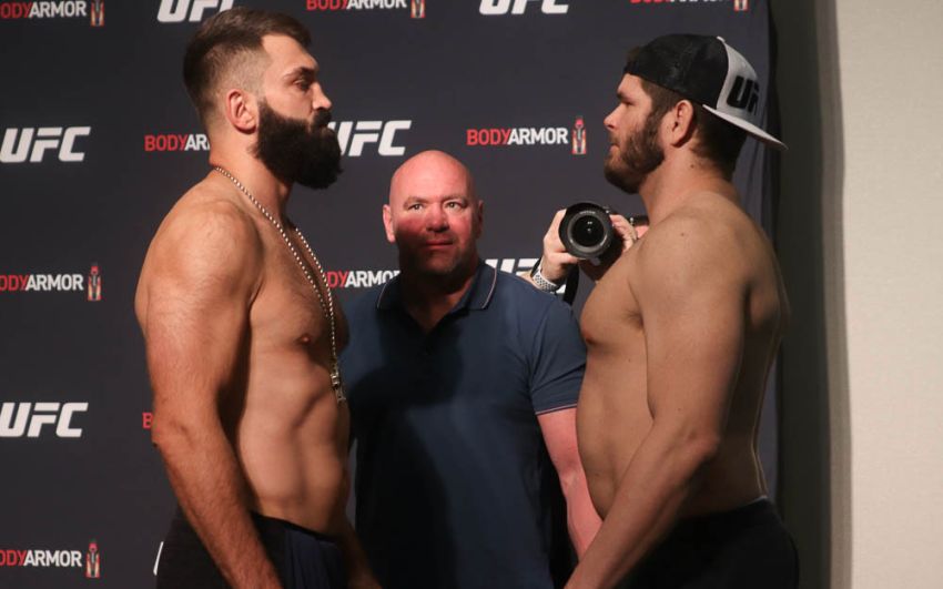 Видео боя Андрей Орловский - Филипе Линс UFC Fight Night 171
