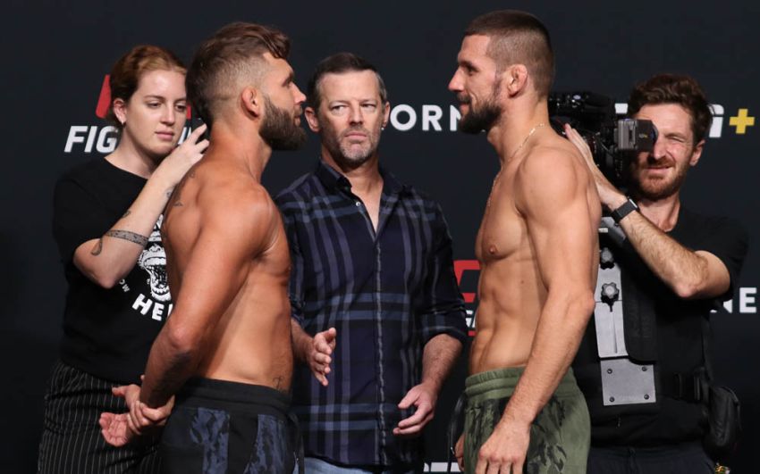 Видео боя Джереми Стивенс - Матеуш Гамрот UFC on ESPN 26