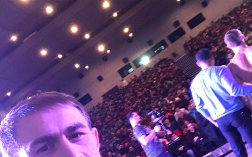 Али Багаутинов попал в ДТП