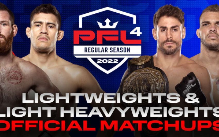 Прямая трансляция PFL 4: 2022 Regular Season