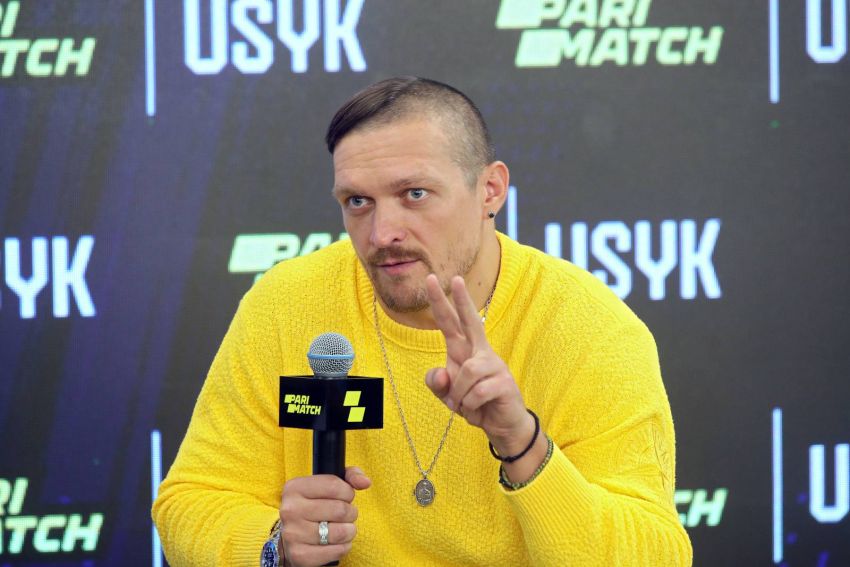 Александр Усик рассказал, планирует ли он посетить бой Фьюри - Нганну