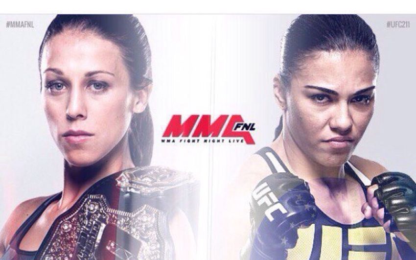 Йоанна Энджейчик - Джессика Андраде на UFC 211