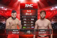 Видео боя Шара Буллет – Жоэль Тайгро AMC Fight Nights 106