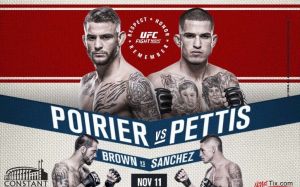 Прямая трансляция UFC Fight Night 120: Порье - Петтис, Орловский - Албини