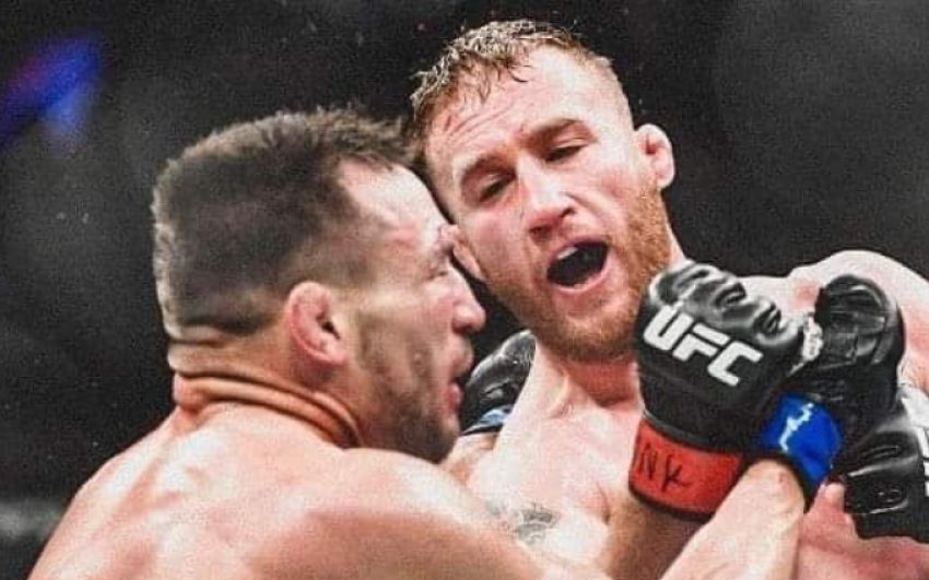 Джастин Гэтжи победил Майкла Чендлера на UFC 268