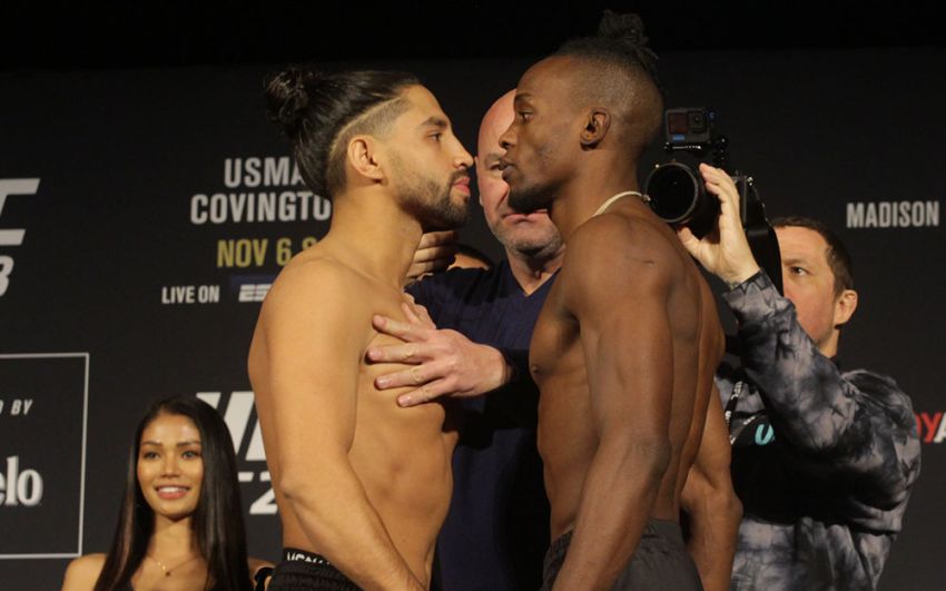 Видео боя Оде Осборн - Си Джей Вергара UFC 268