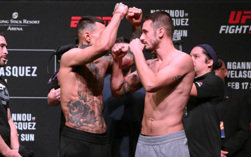 Видео боя Андре Фили - Майлс Джури UFC on ESPN 1