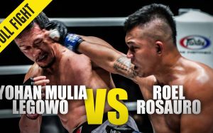 Видео боя Йоан Мулия Легово - Роэль Розауро One Championship A New Tomorrow