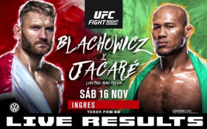 Результаты турнира UFC Fight Night 164: Роналдо Соуза - Ян Блахович
