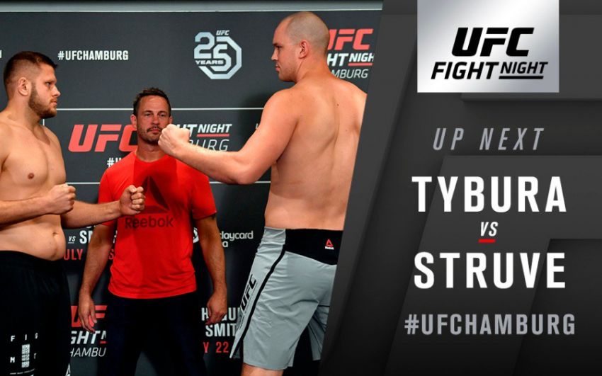 Видео боя Марчин Тыбура - Стефан Штруве UFC Fight Night 134