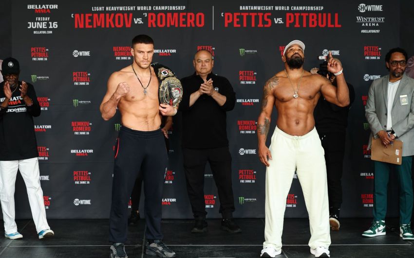 Результаты взвешивания Bellator 297