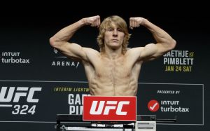 Результаты взвешивания турнира UFC 324