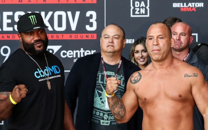 Видео боя Куинтон Джексон – Вандерлей Сильва Bellator 206