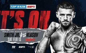 Официально: Джо Смит подерется с Максимом Власовым за вакантный пояс WBO в полутяжелом весе 13 февраля
