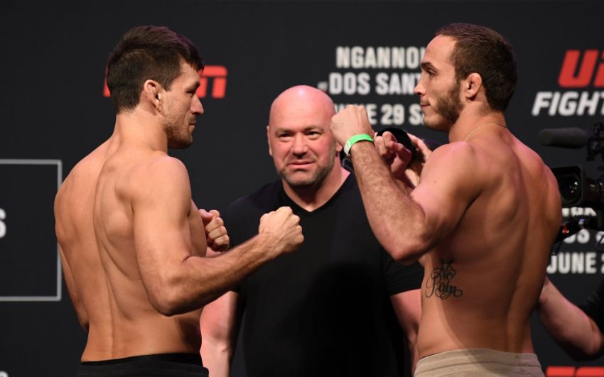 Видео боя Демиан Майя - Тони Мартин UFC on ESPN 3