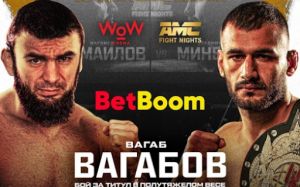Видео боя Хасан Юсефи – Вагаб Вагабов AMC Fight Nights 105