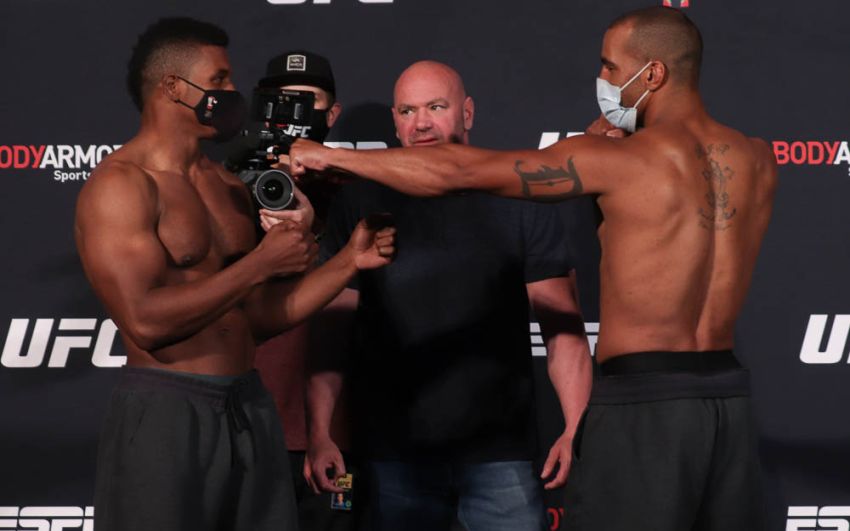 Видео боя Девин Кларк - Алонсо Менифилд UFC 250