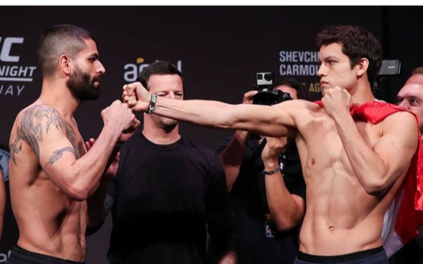 Видео боя Умберто Бэнденэй - Луис Эдуардо Гарагорри UFC Fight Night 156