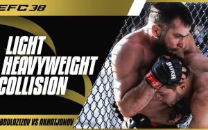 Видео боя Нодирбек Ахатжонов - Осман Абдулазизов EFC 38