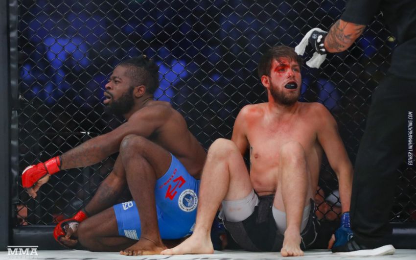 Видео боя Кевин Фергюсон - Кори Браунинг Bellator 207