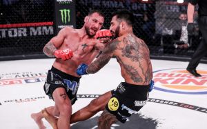 Видео боя Генри Корралес - Брэндон Гритц Bellator 250