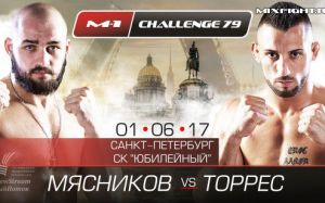 Реванш Энок Солвес Торрес - Валерий Мясников на M-1 Challenge 79