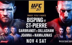 Прямая трансляция UFC 217