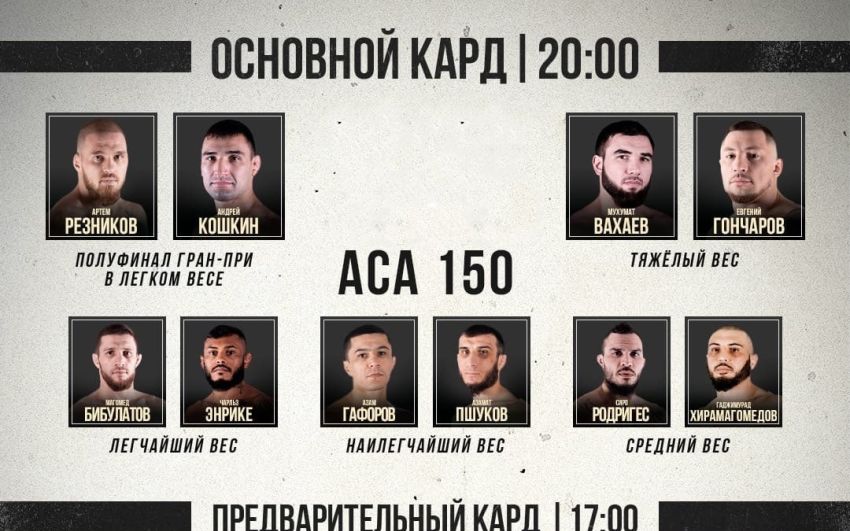 Видео боя Байзет Хатхоху – Фелипе Фроес ACA 150