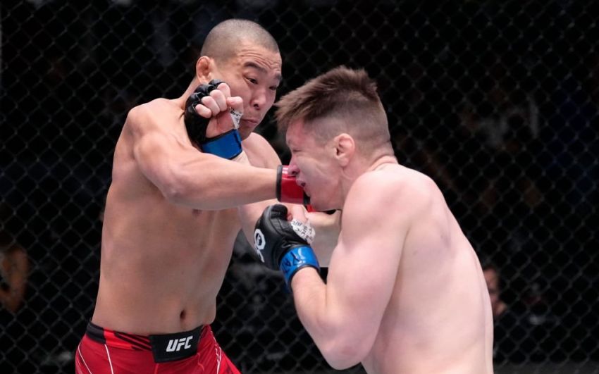Видео боя Денис Тюлюлин - Пак Чон-Еном UFC Fight Night 218