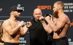 Видео боя Джэрад Гордон - Дэн Морет UFC on ESPN 3