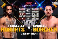 Видео боя Русвельт Робертс - Даррелл Хорчер The Ultimate Fighters 28: Finale